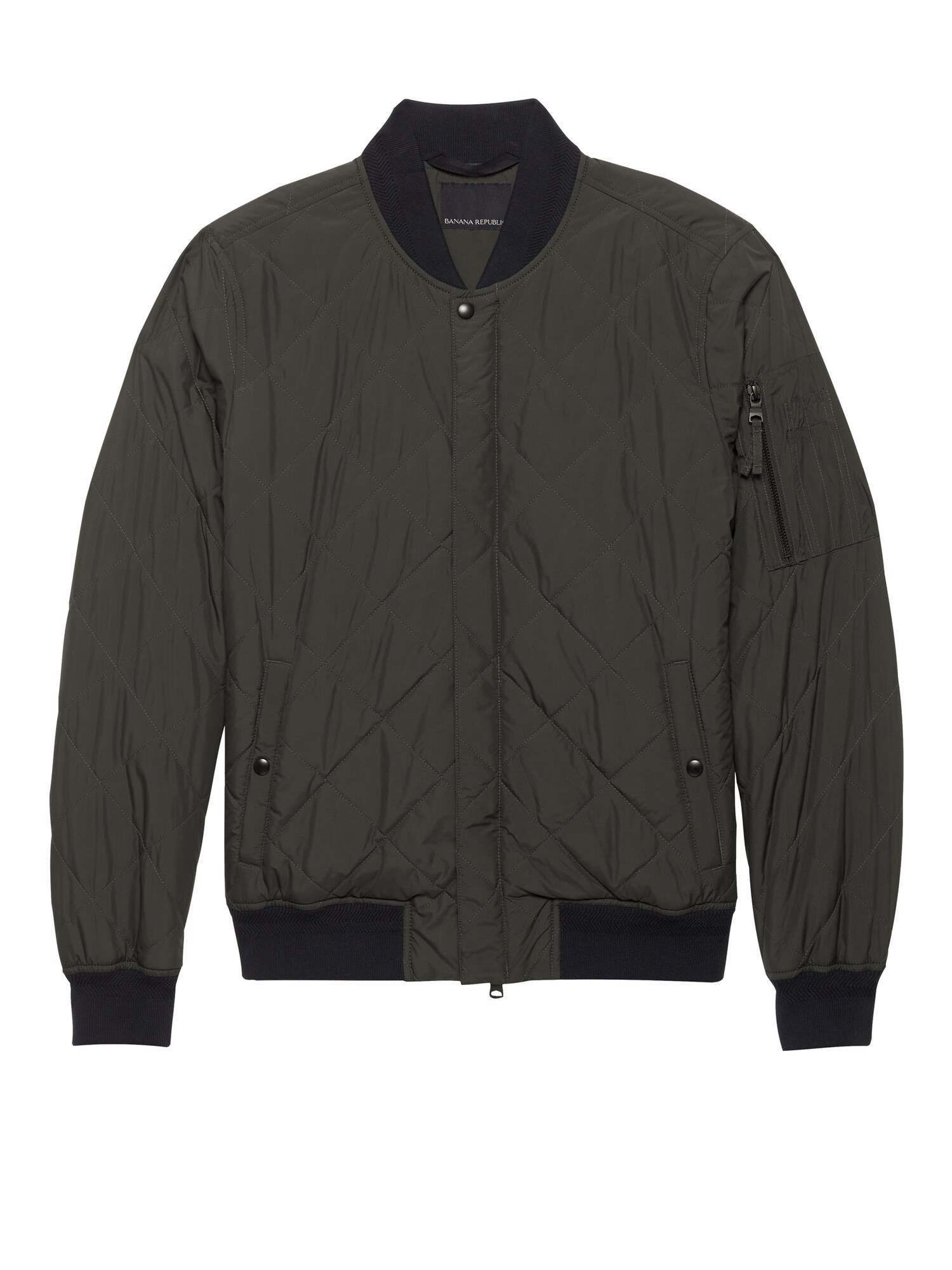 gap quilted bomber jacket