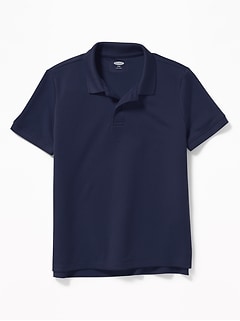 boys school polo shirts