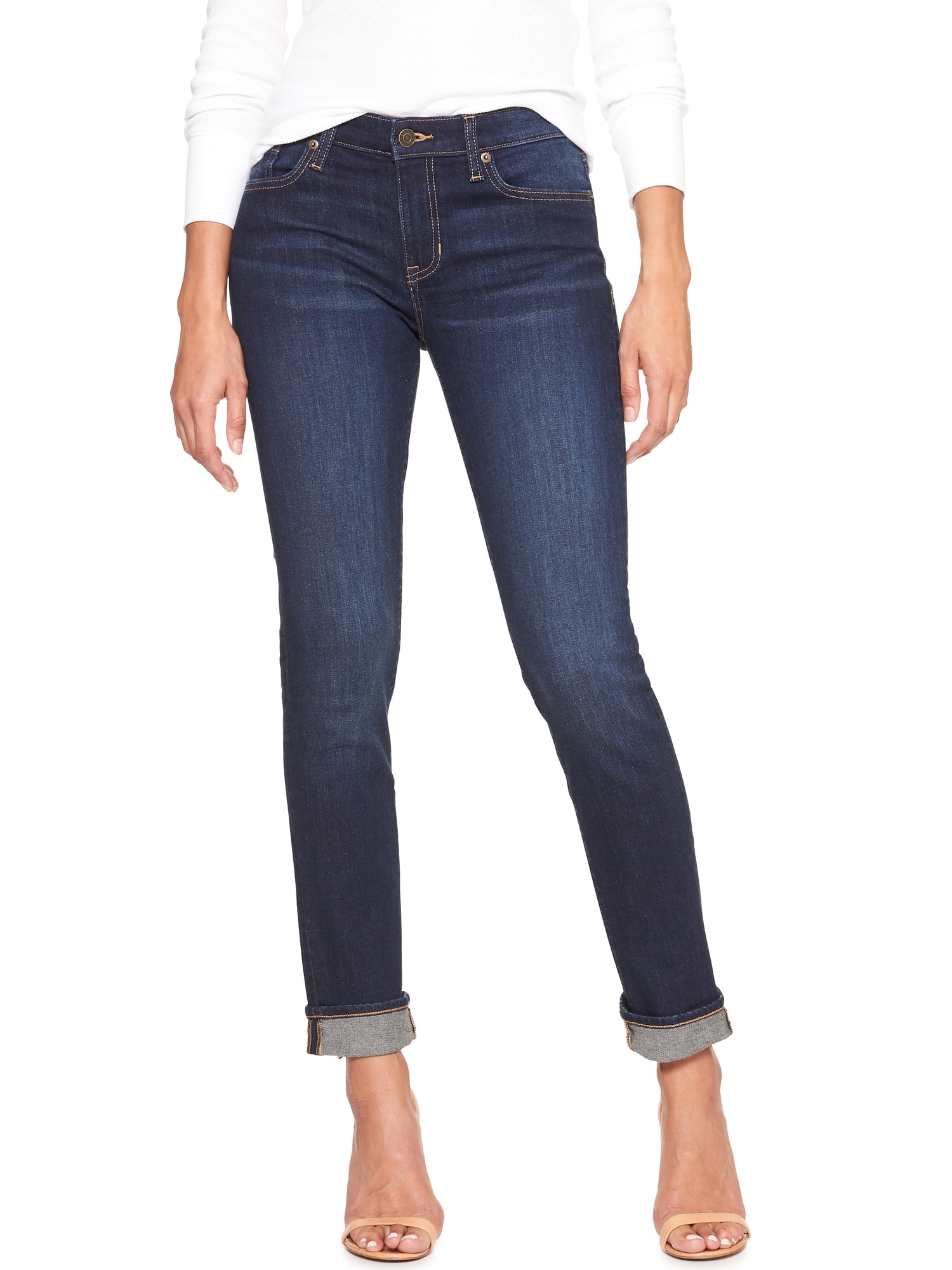 gap straight cuff jeans