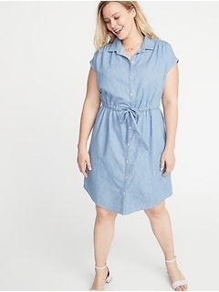 blue jean dress old navy