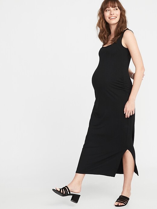 gap maternity maxi dress