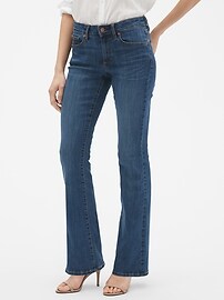 gap curvy low rise bootcut jeans