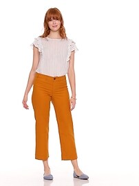 gap wide leg chinos