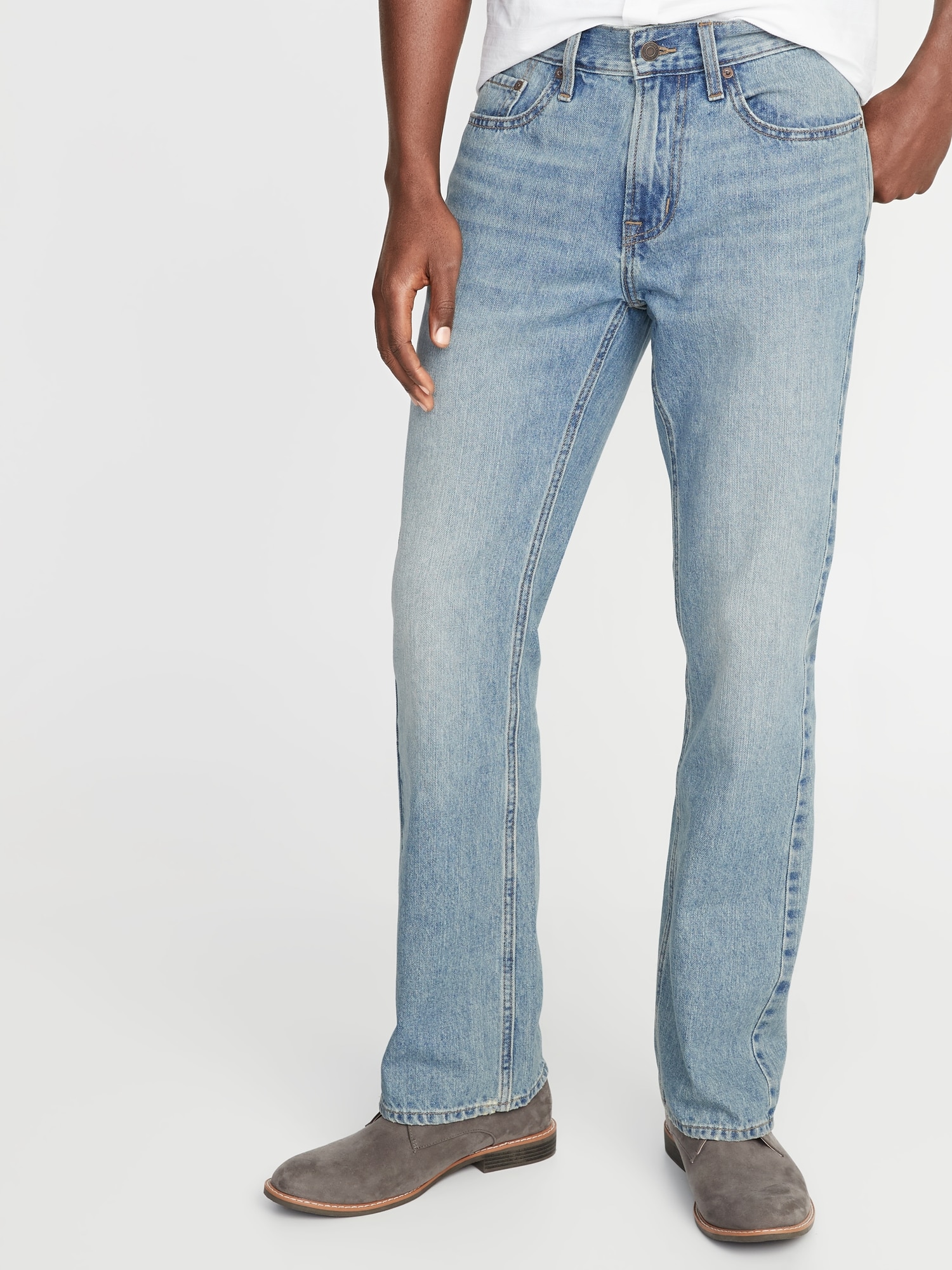 Rigid Boot-Cut Jeans For Men | Old Navy