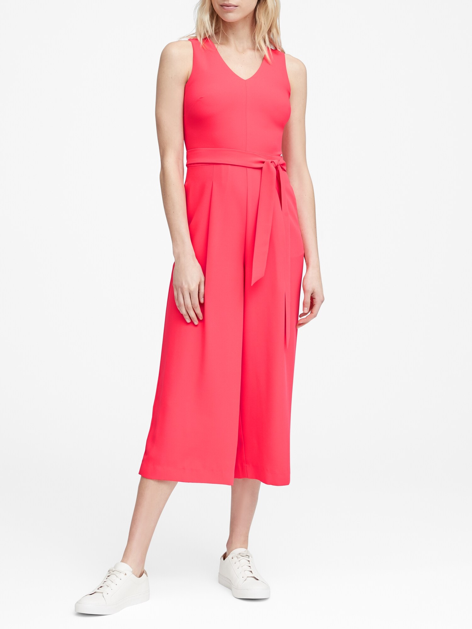 red jumpsuit banana republic