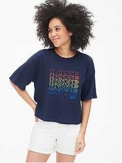 gap graphic tees