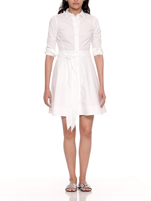 poplin shirt dress banana republic