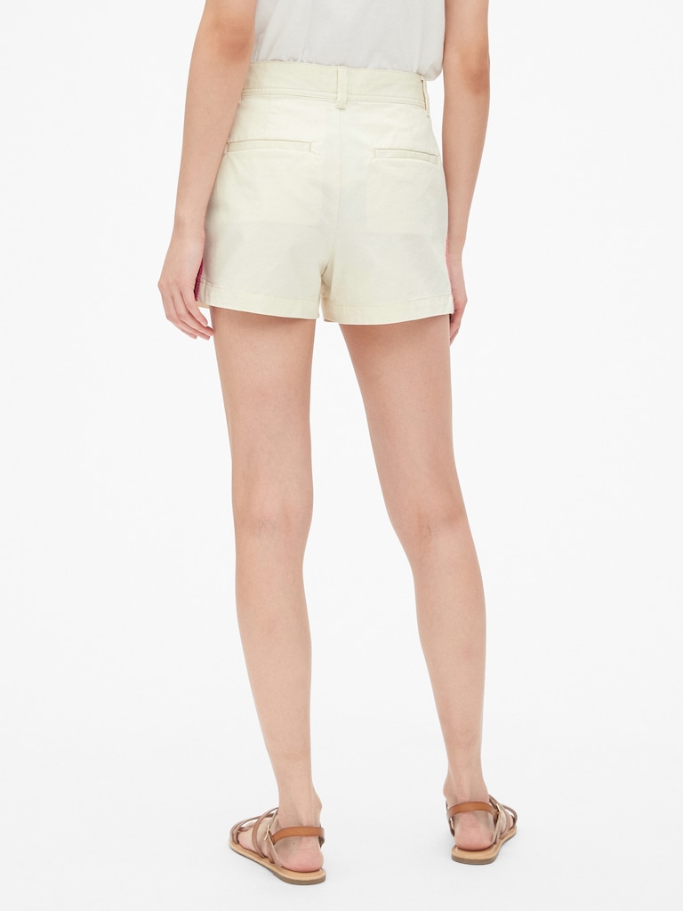 3" City Shorts with Embroidered Side-Stripe