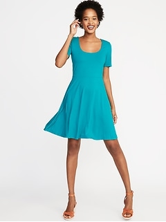 Turquoise Blue Dresses at Stores
