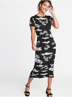 Sheath Casual Dress
