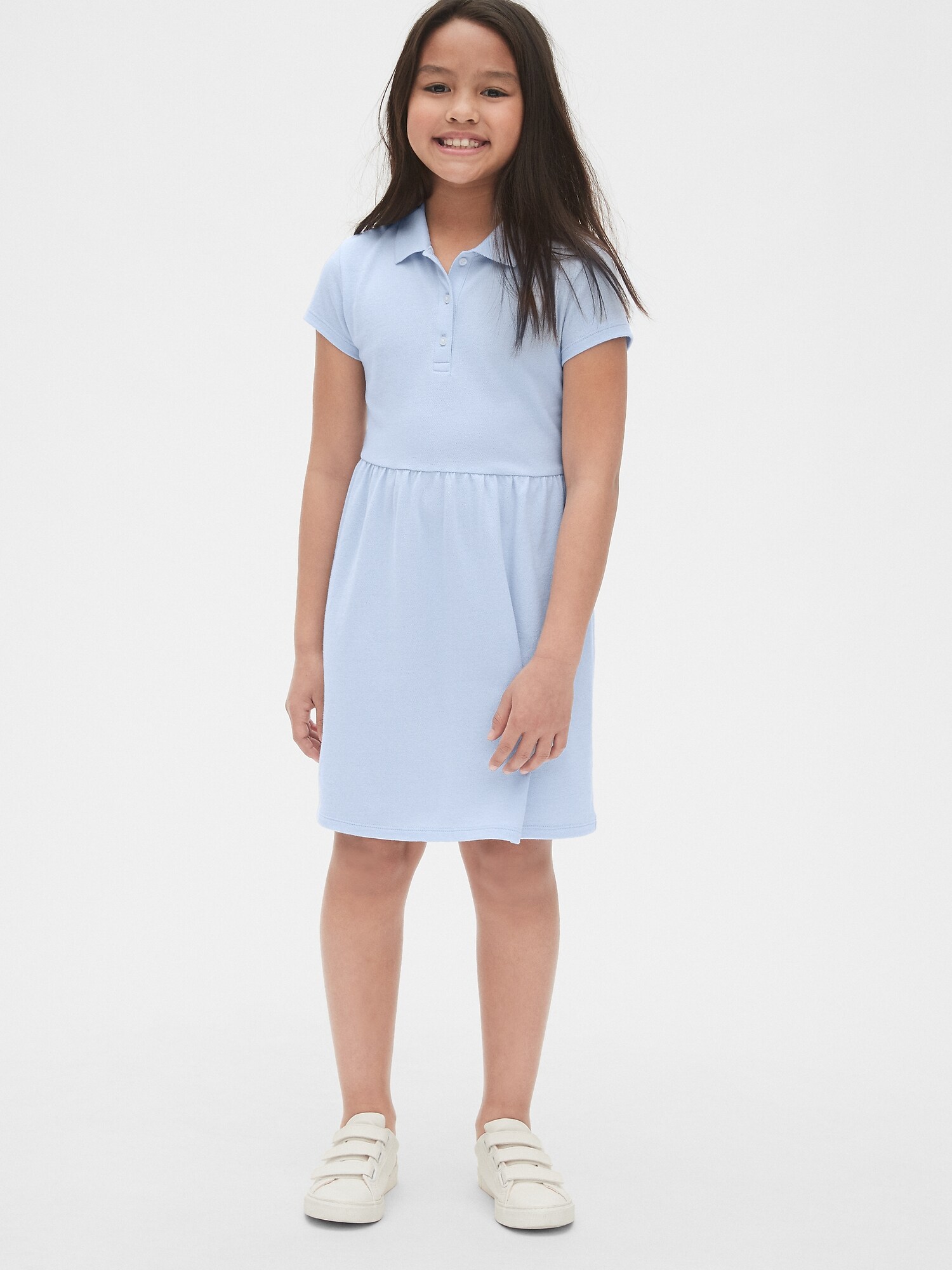 Kids Uniform Short Sleeve Polo Dress | Gap