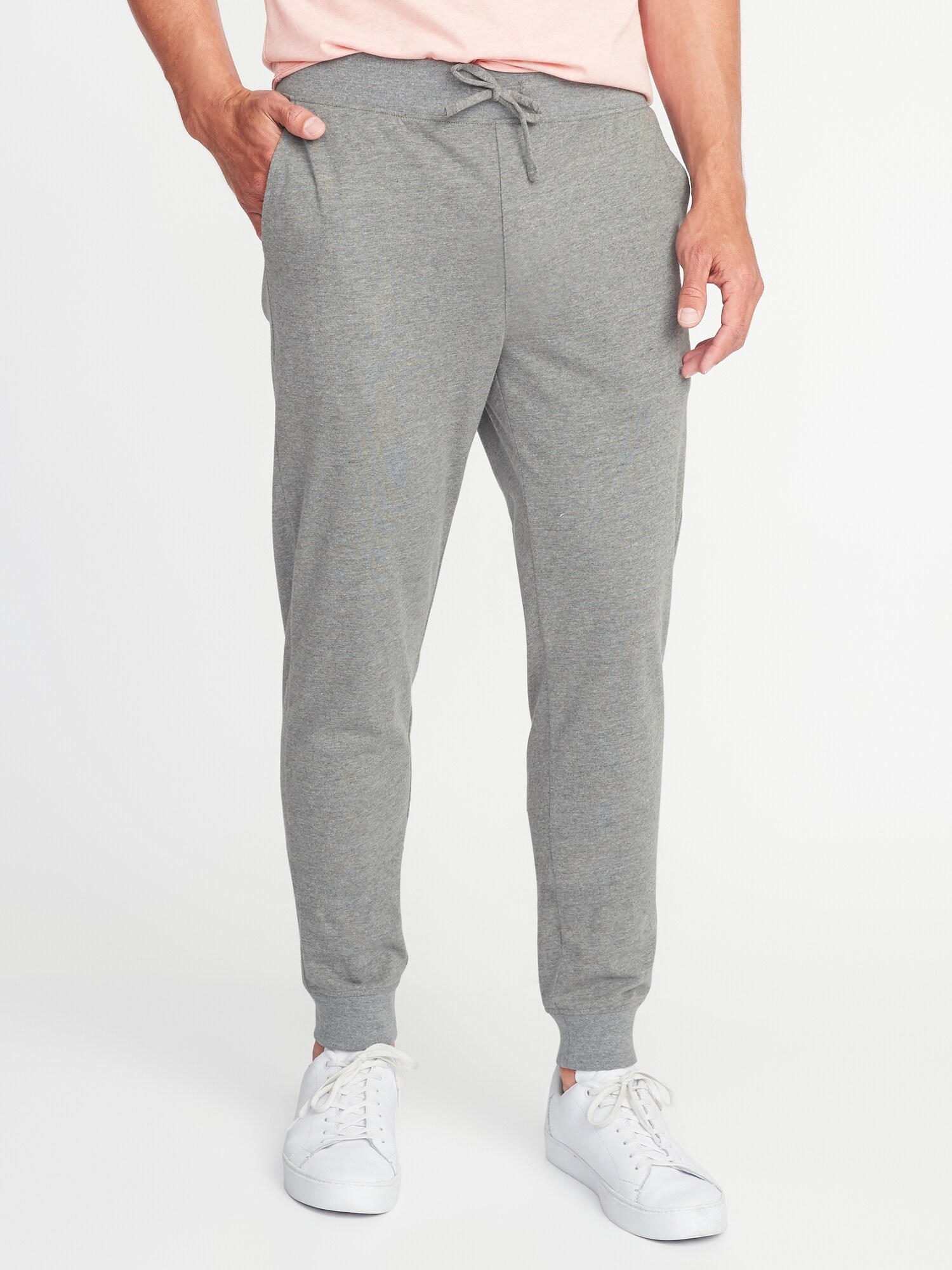 mens joggers with fly front