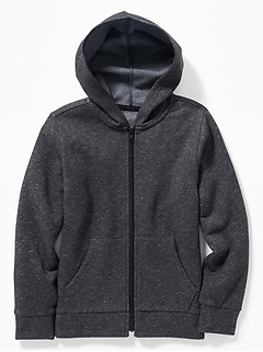 old navy gray zip up hoodie