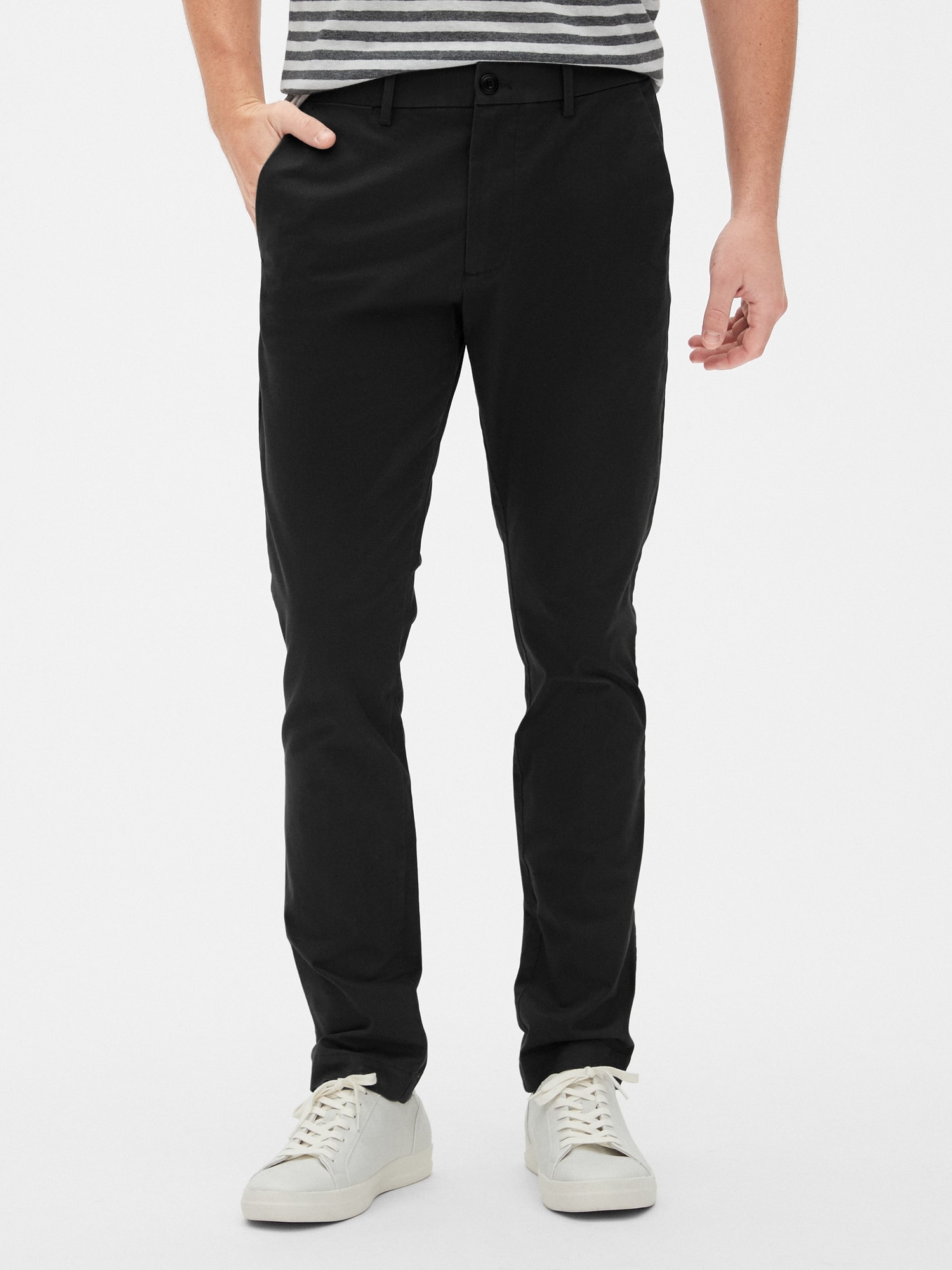 gap skinny stretch khakis