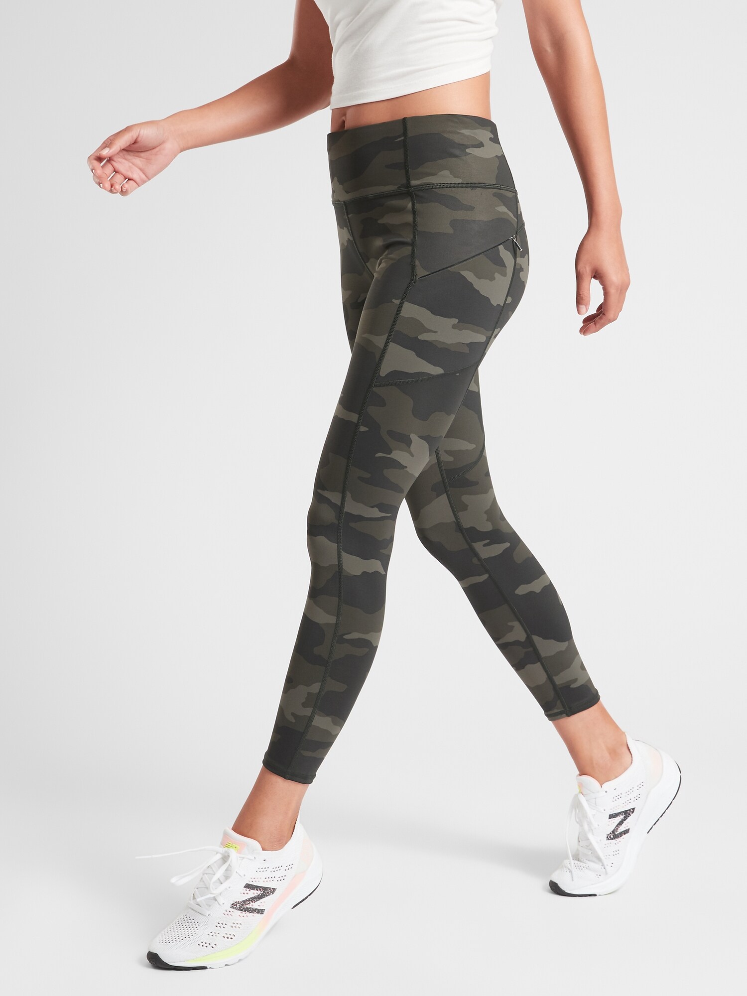 gap camo leggings