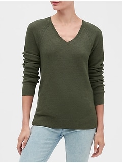 gap v neck jumper womens