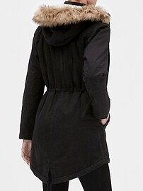 sherpa lined parka gap