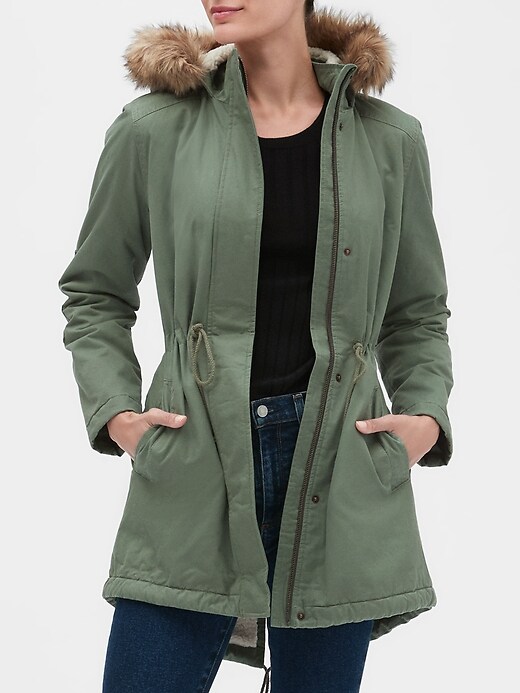 Sherpa-Lined Parka