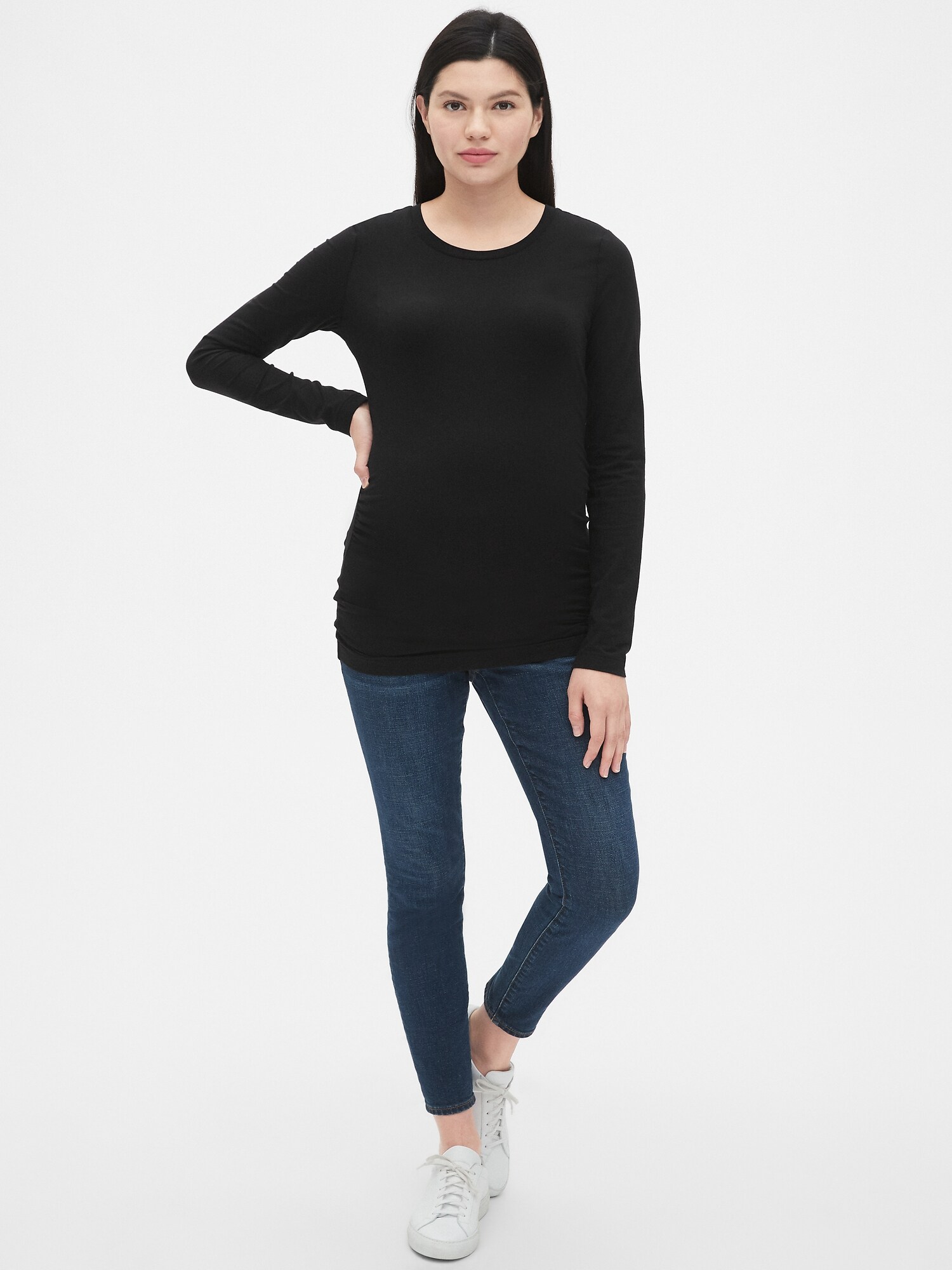 gap body long sleeve shirt