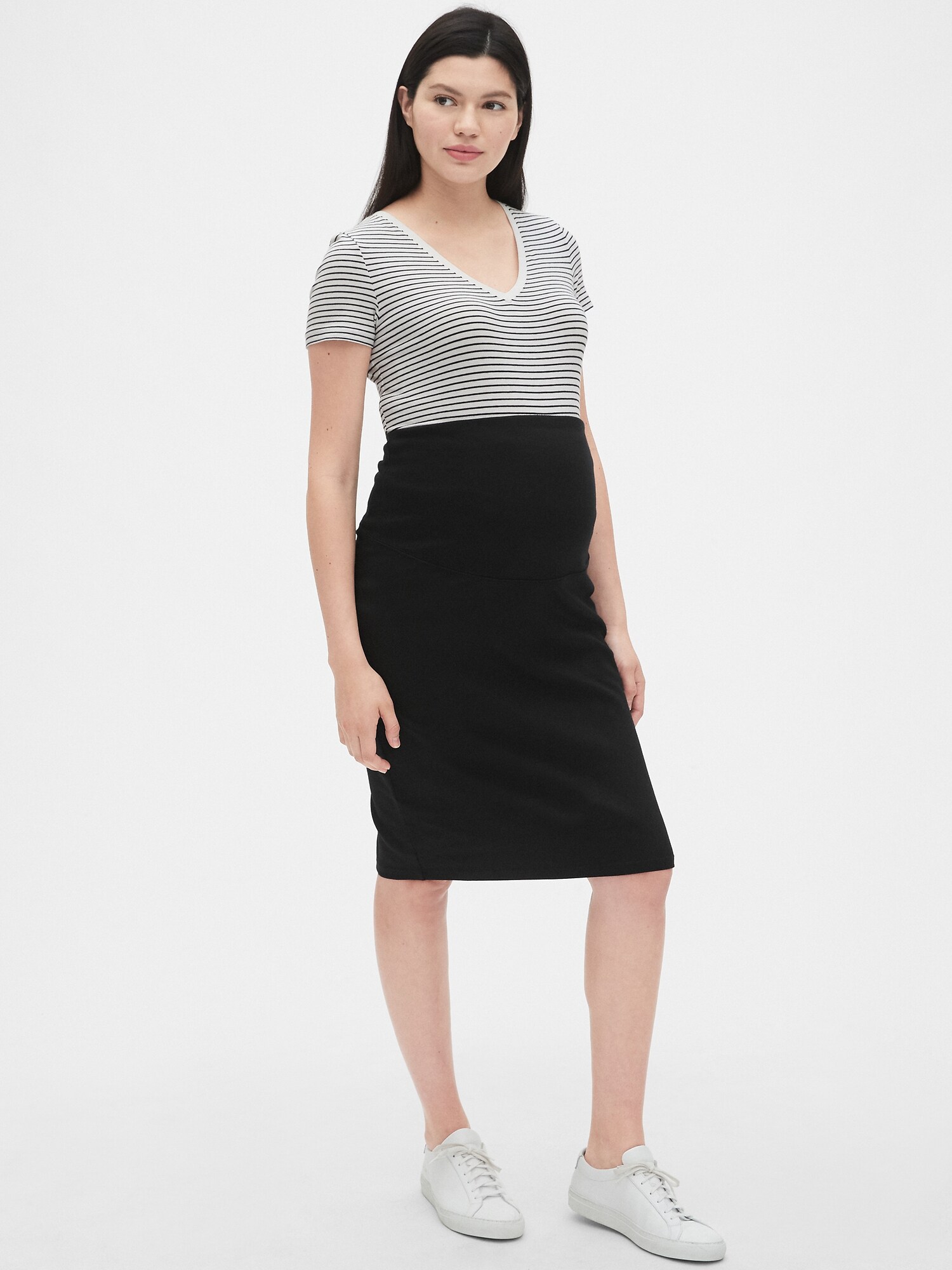 gap maternity skirt