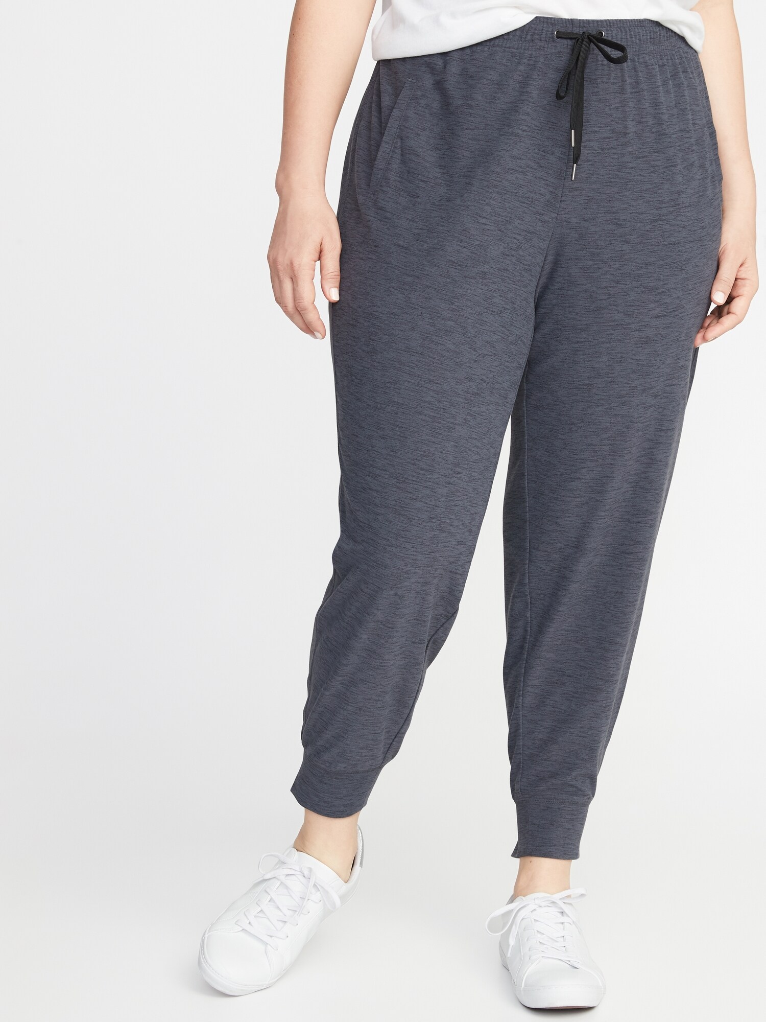 plus size grey joggers