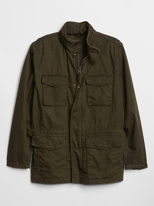 gap men's military jacket