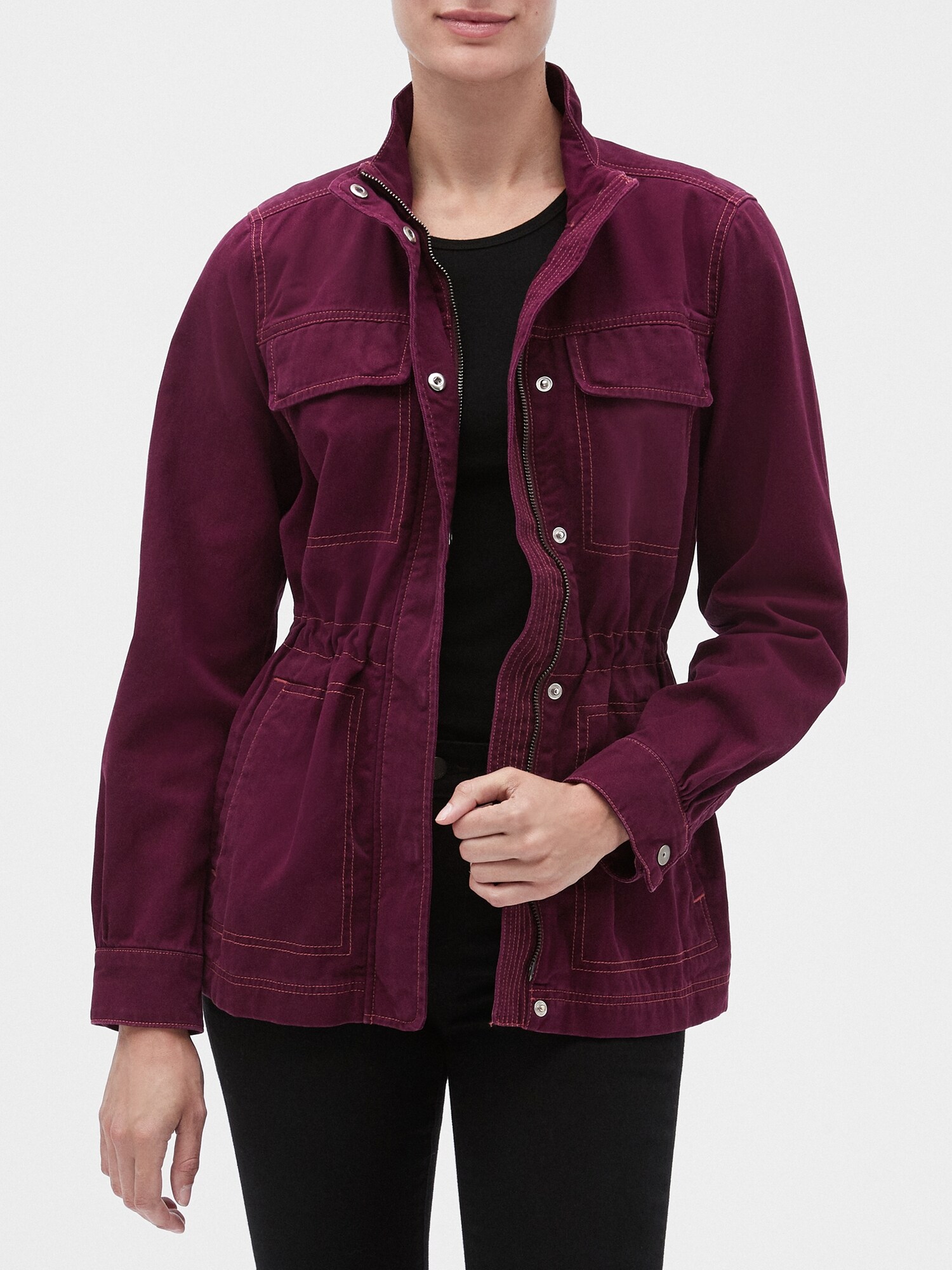 gap factory utility jacket