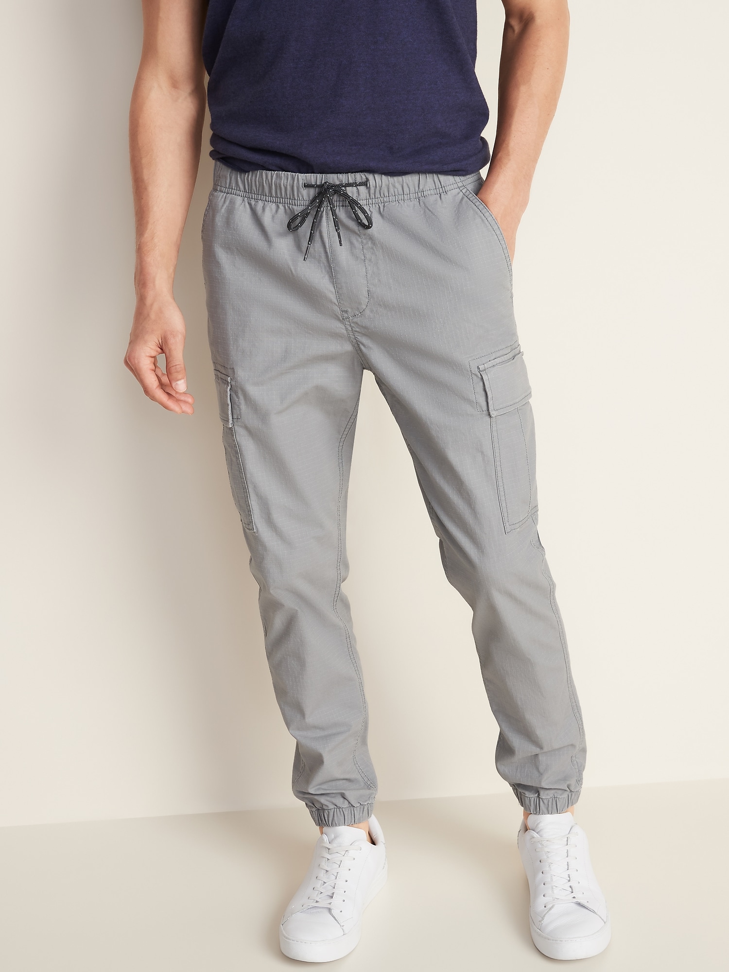 old navy gray joggers