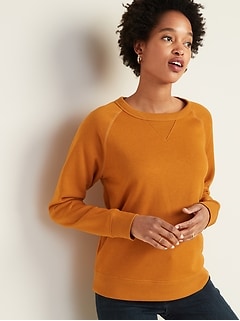 Relaxed Crew-Neck Sweatshirt for Women