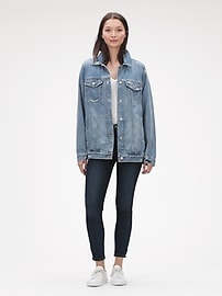 denim jacket gap womens