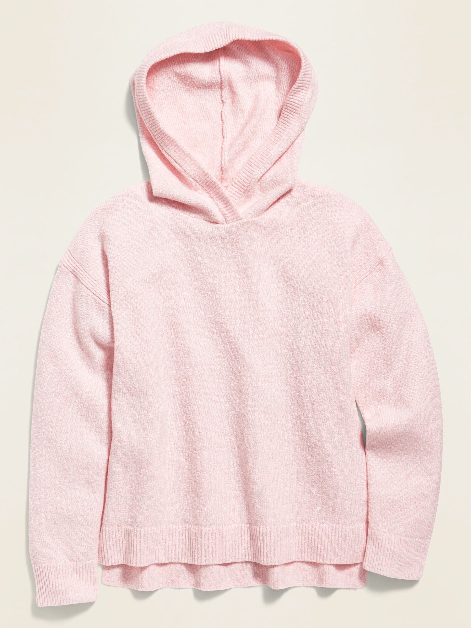 pullover sweater with hood