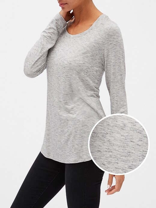 gap luxe long sleeve