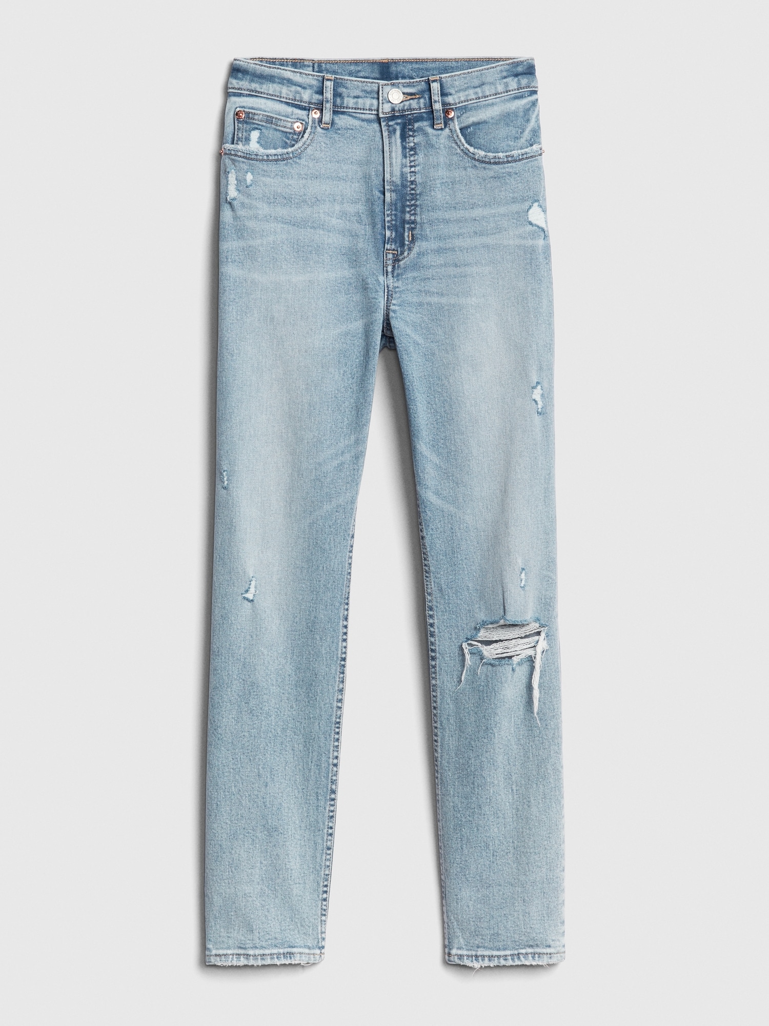 gap destroyed jeans