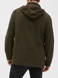 gap men's military jacket