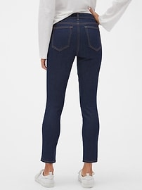 gap true skinny super high rise crop