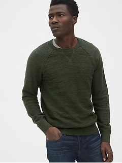 gap green sweater
