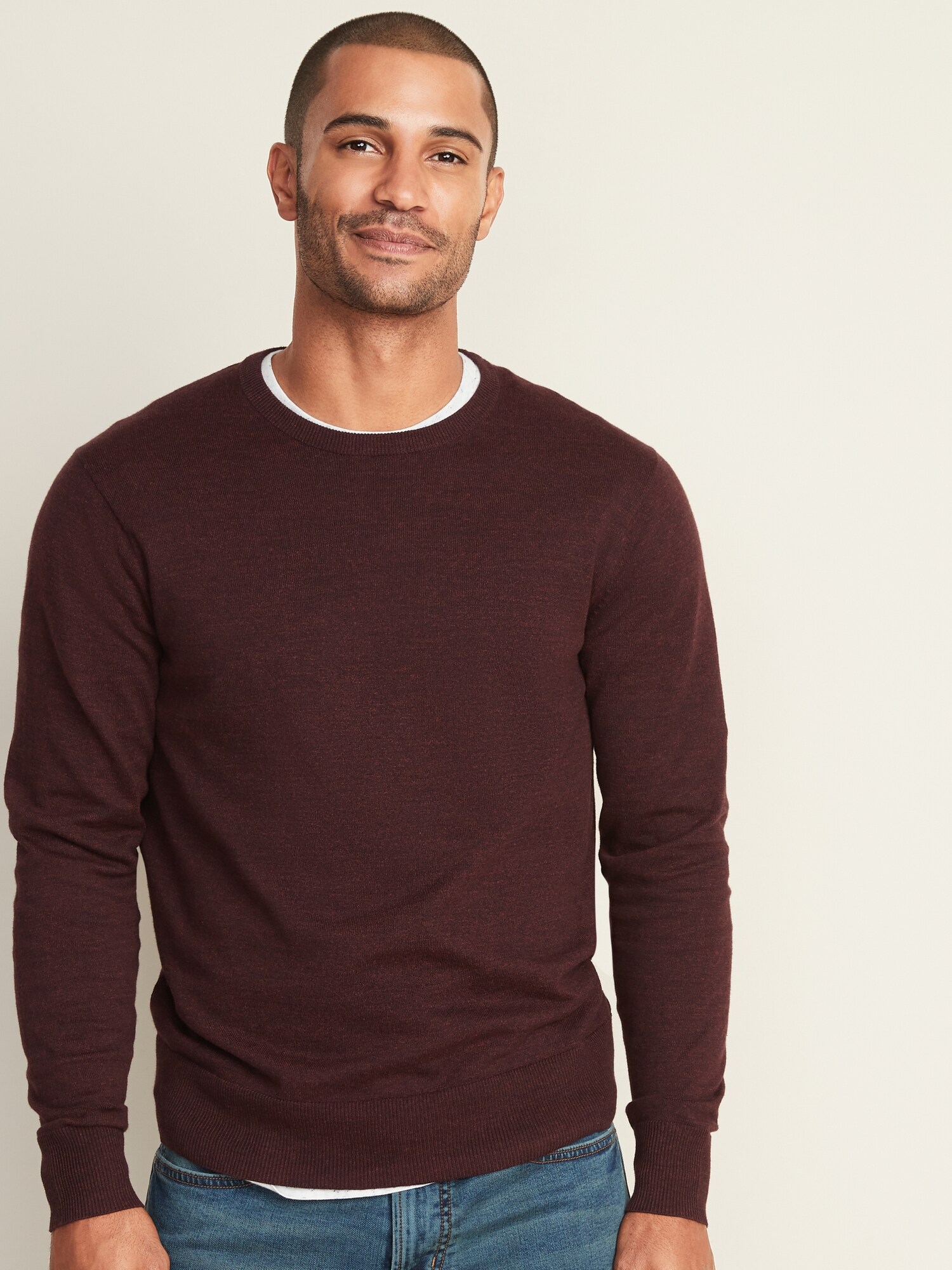 old navy mens crew neck sweaters