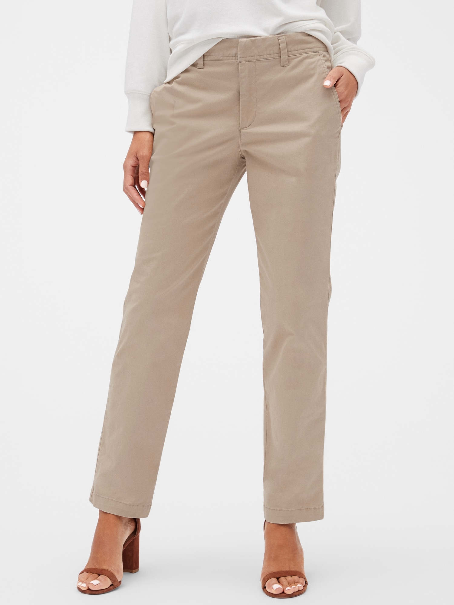 gap straight fit pants