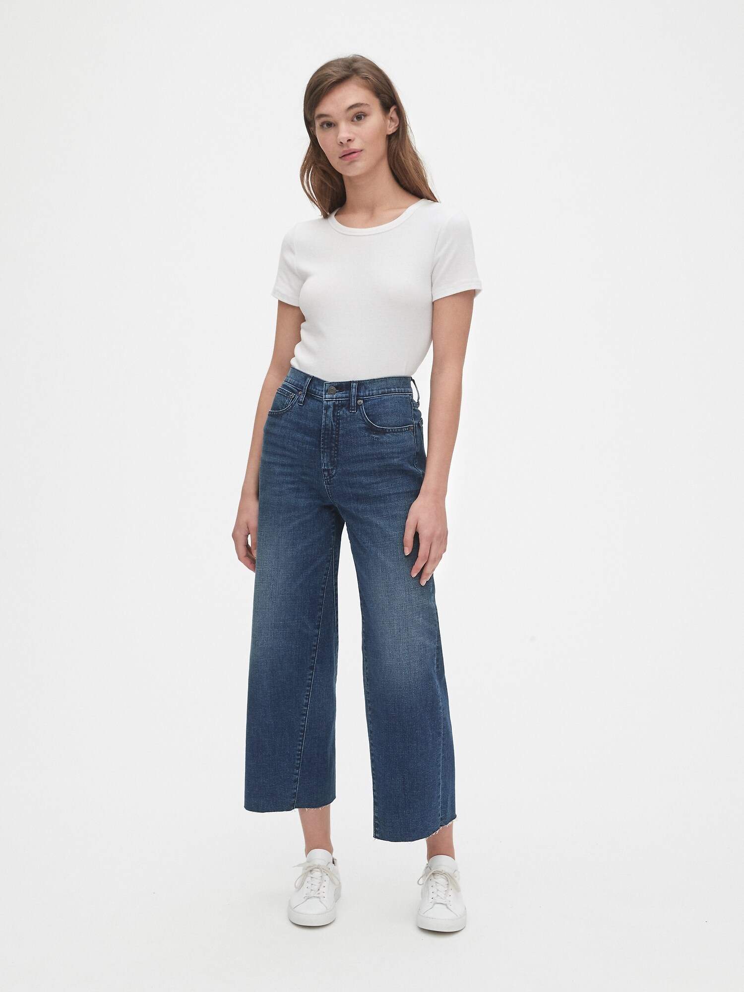 gap high rise crop
