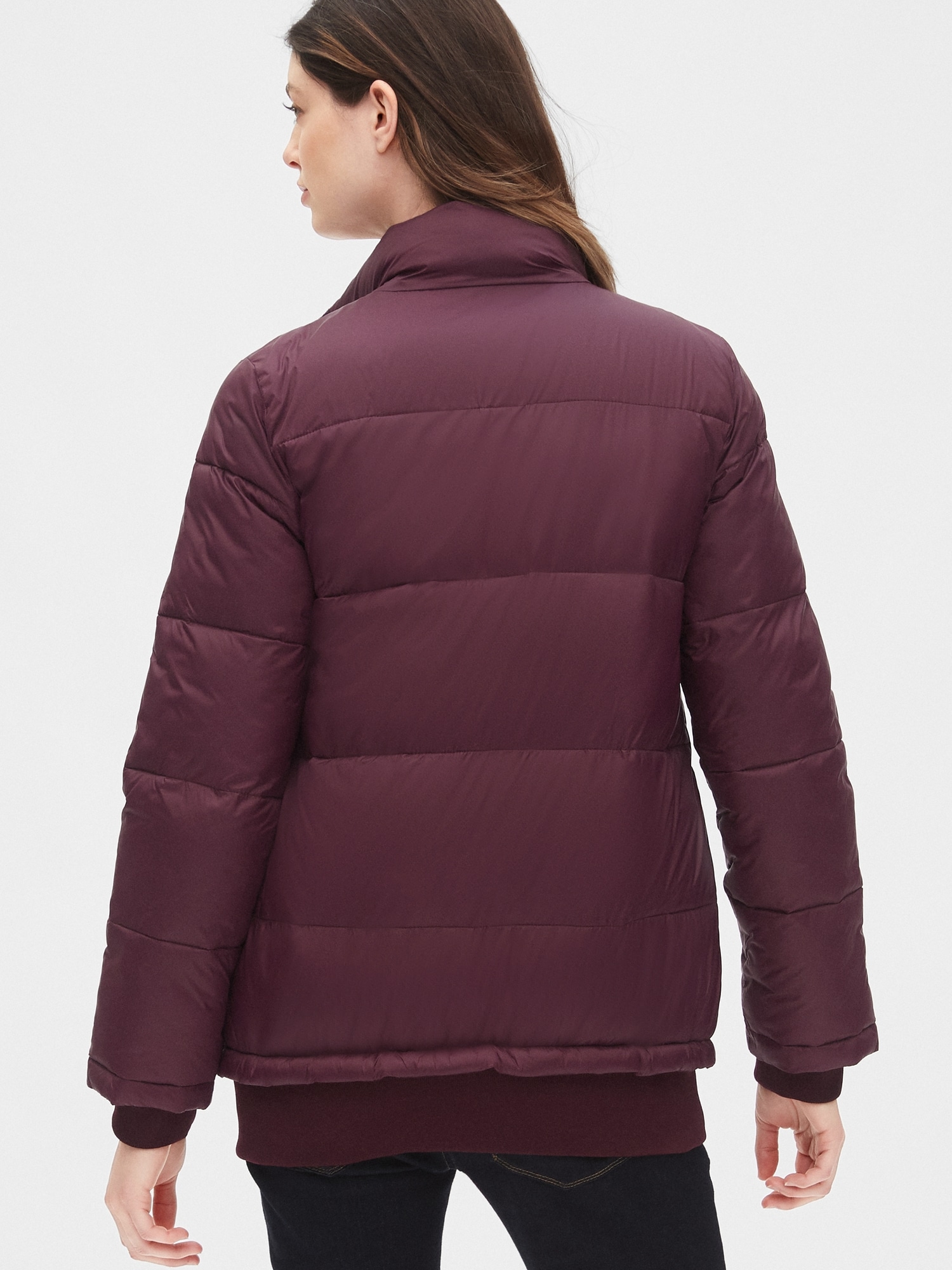 gap coldcontrol lightweight puffer jacket