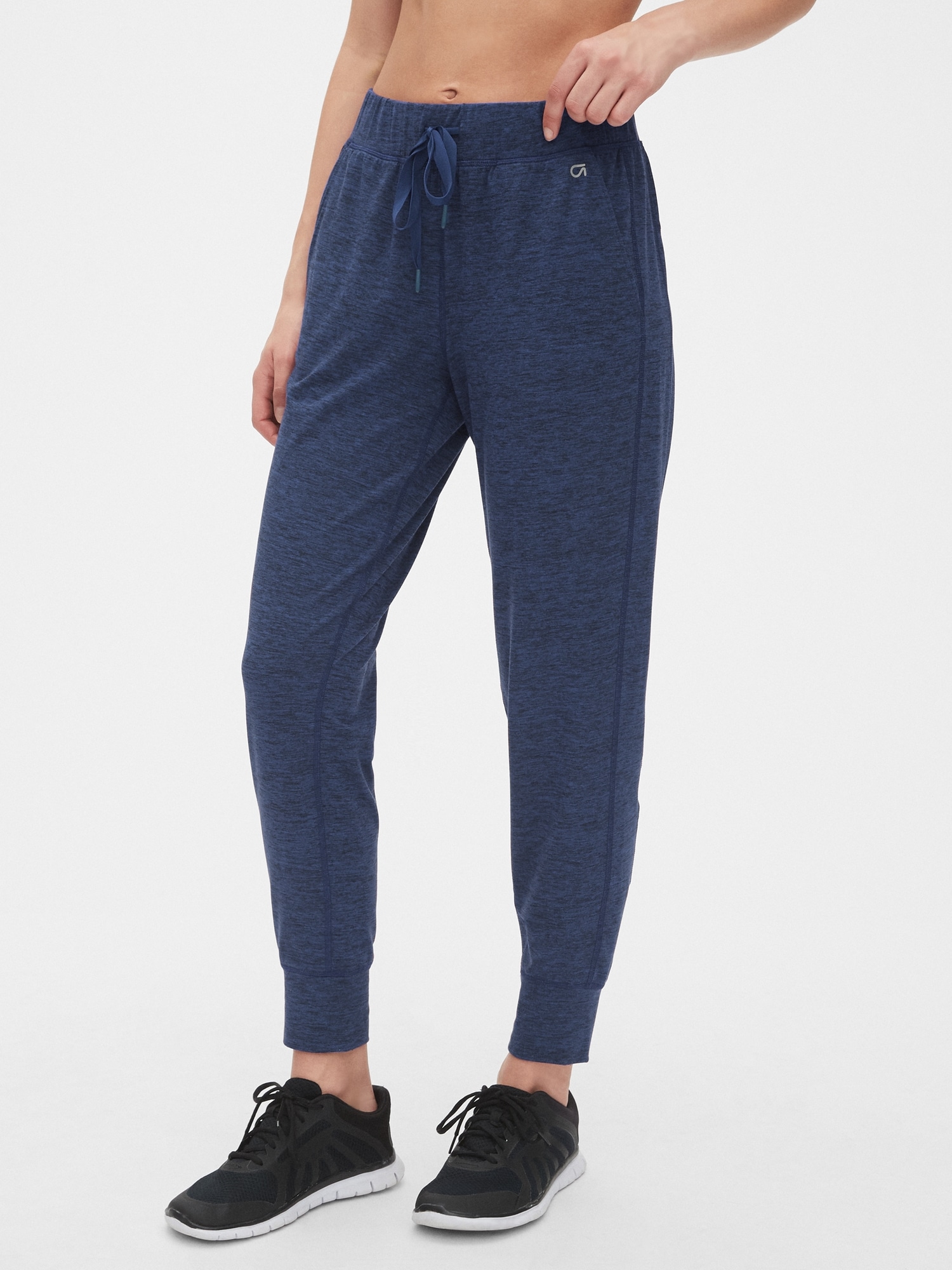 gapfit brushed tech jersey joggers