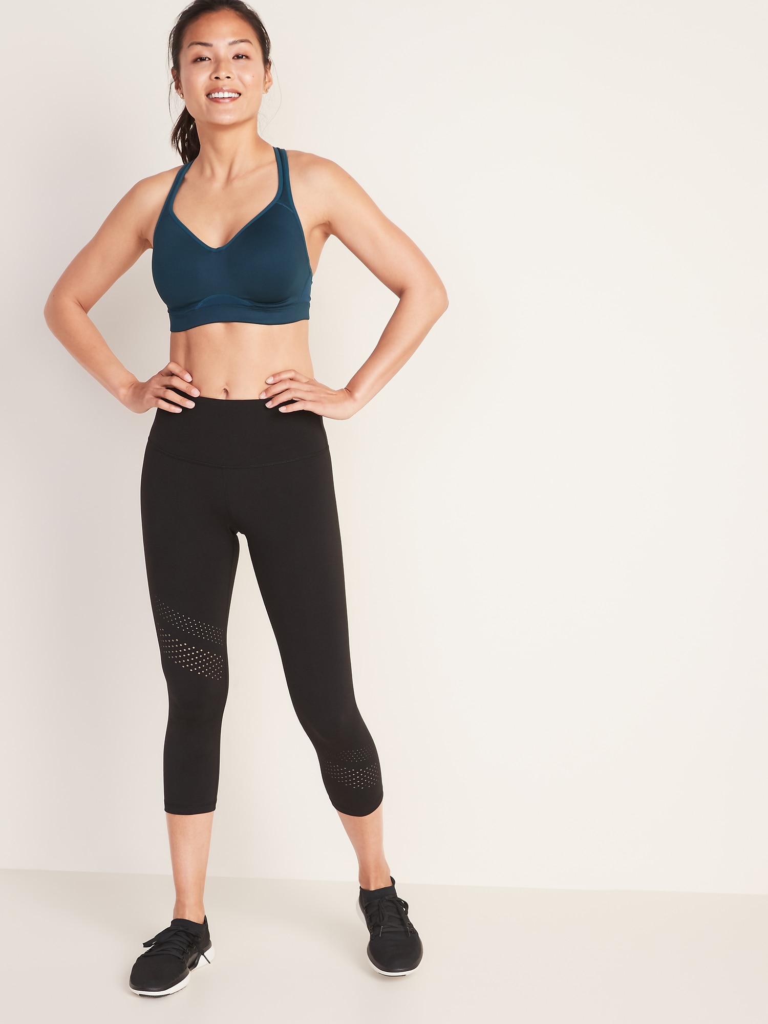 old navy high support racerback sports bra