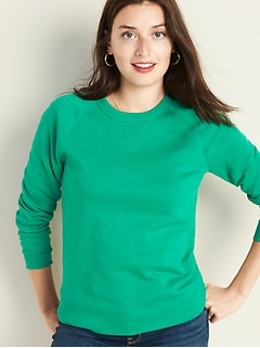 Relaxed Crew-Neck Sweatshirt for Women