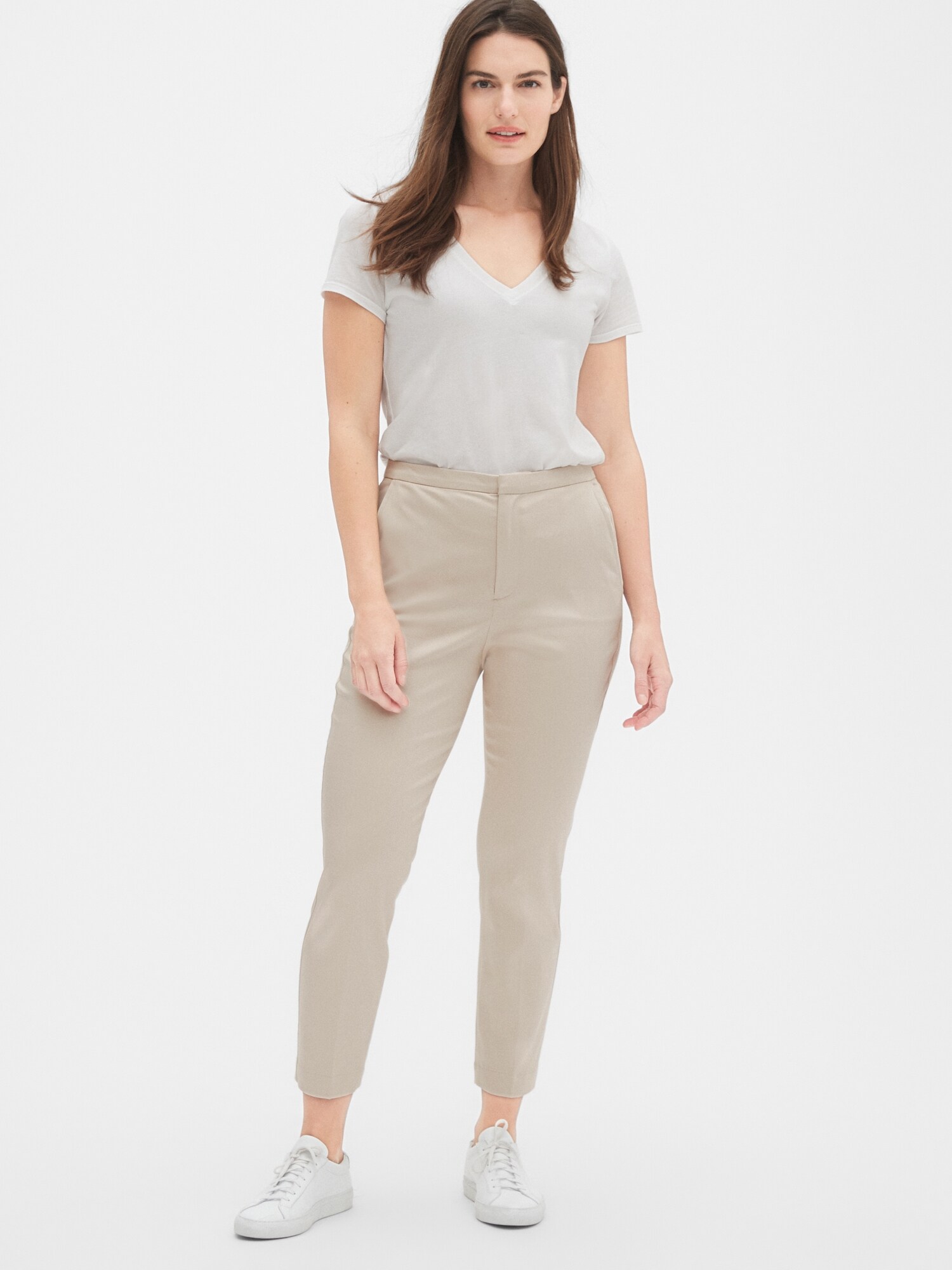 gap slim crop pants