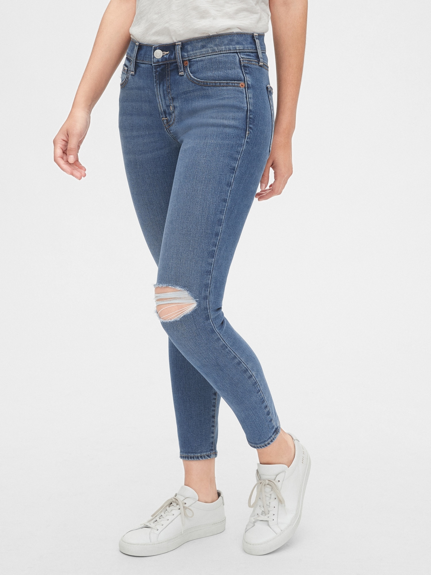 gap skinny ankle jeans