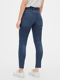 gap true skinny high rise