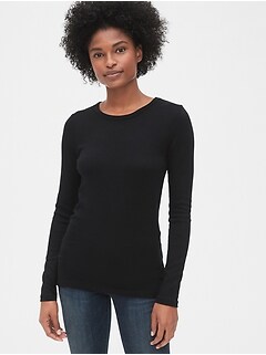 gap black long sleeve shirt