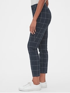 gap tartan pants