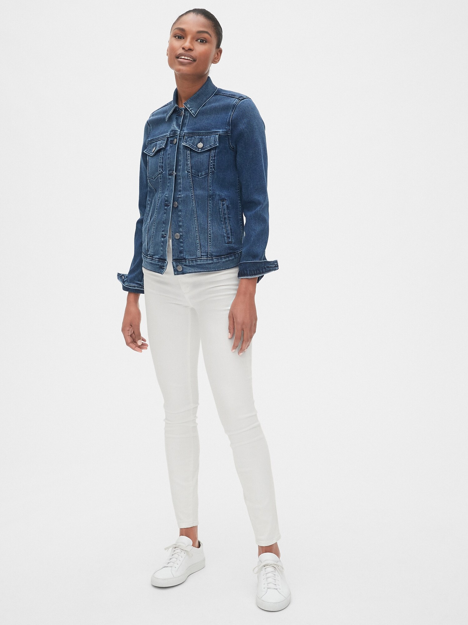 gap soft denim jacket