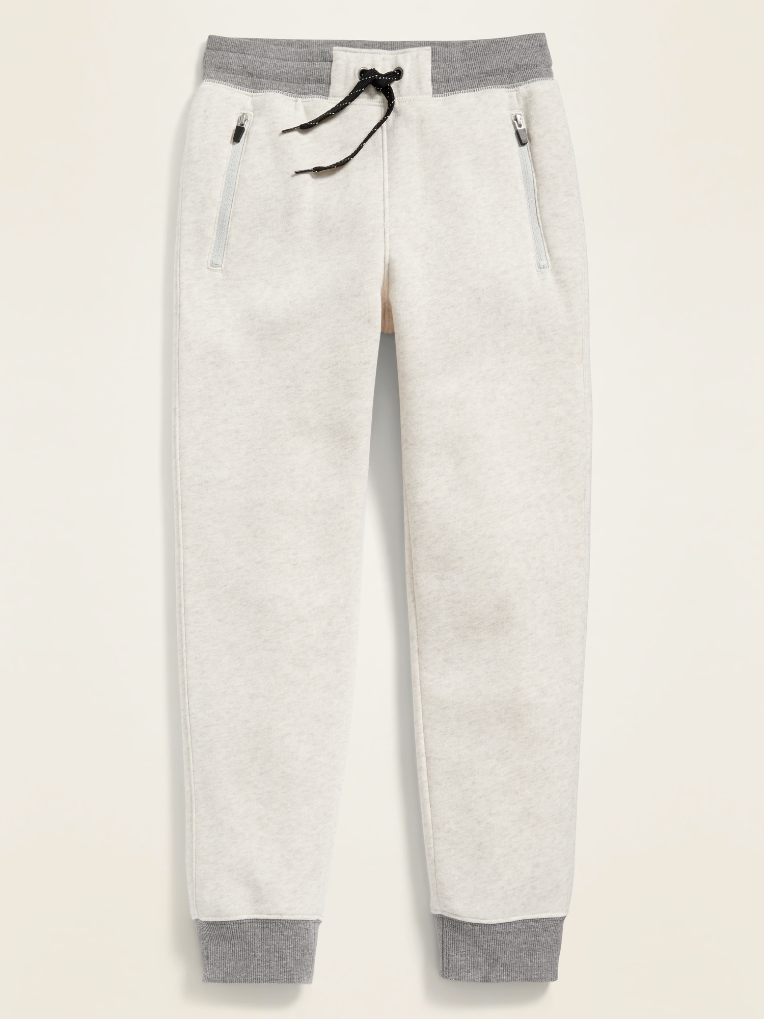 boys joggers with zip pockets